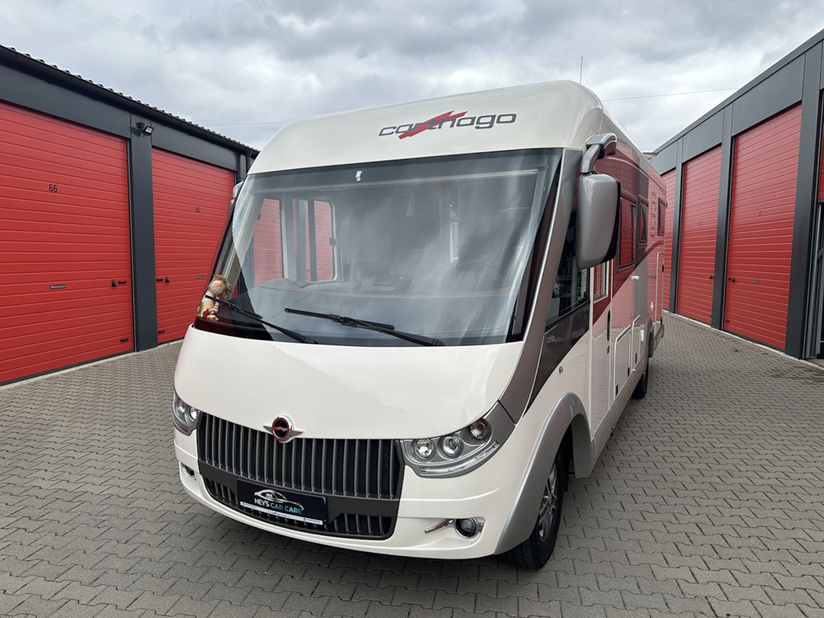 Wohnmobil nach Aufbereitung und Keramikbeschichtung bei HCC Mechernich